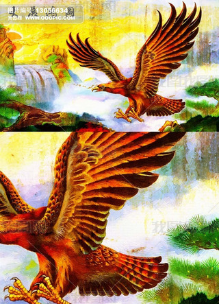 大展宏图大展鸿途大展鸿图油画装饰画