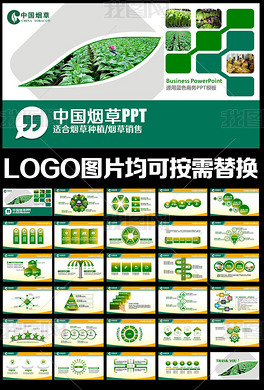 烟草种植专题模板-烟草种植