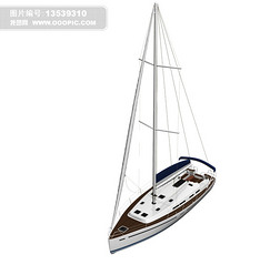 3d帆船模型游轮模型