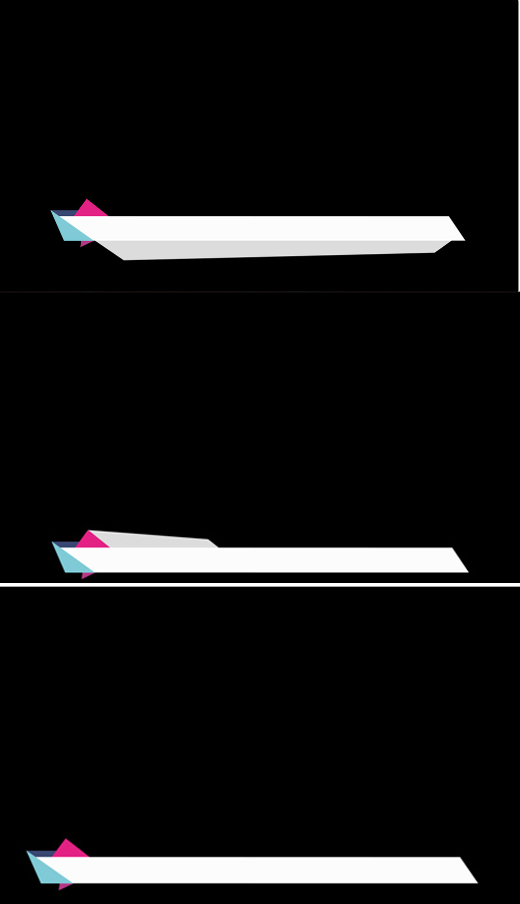 折纸风格标题栏字幕条晚会角标ae模板下载-编号13696866-栏目制作-我