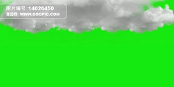 天空云层动态视频绿屏抠像