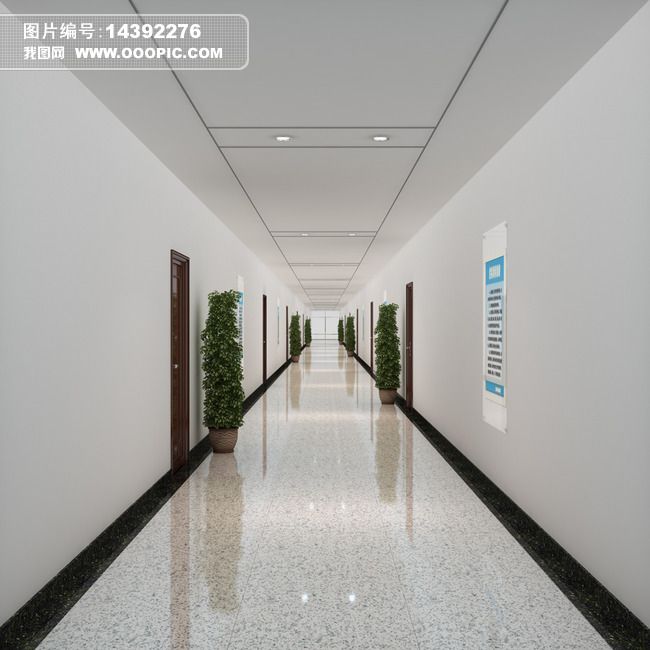 室内走廊3dmax模型下载过道模型-编号14392276-客厅餐厅-我图网