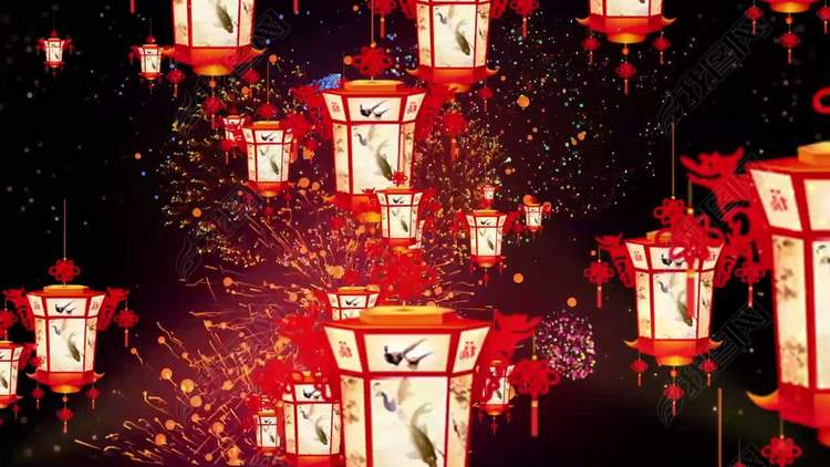 黄梅戏夫妻观灯模板素材_高清MP4格式下载(视