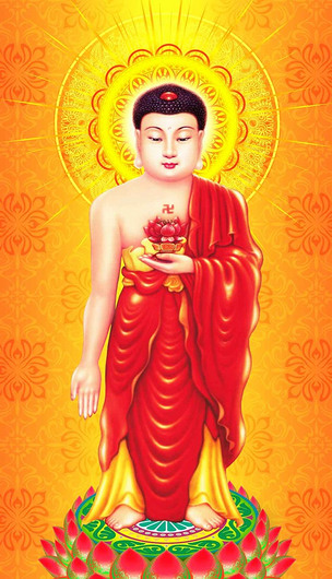 原创阿弥陀佛圣像版权可商用