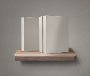 原创高档精装立体书籍图书硬皮封面设计样机版权可商用