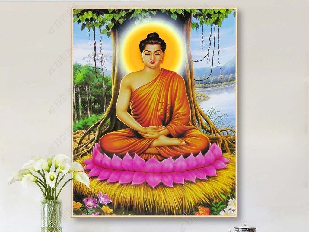 释迦牟尼佛菩提树悟道成佛