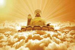 释迦牟尼佛佛像佛光