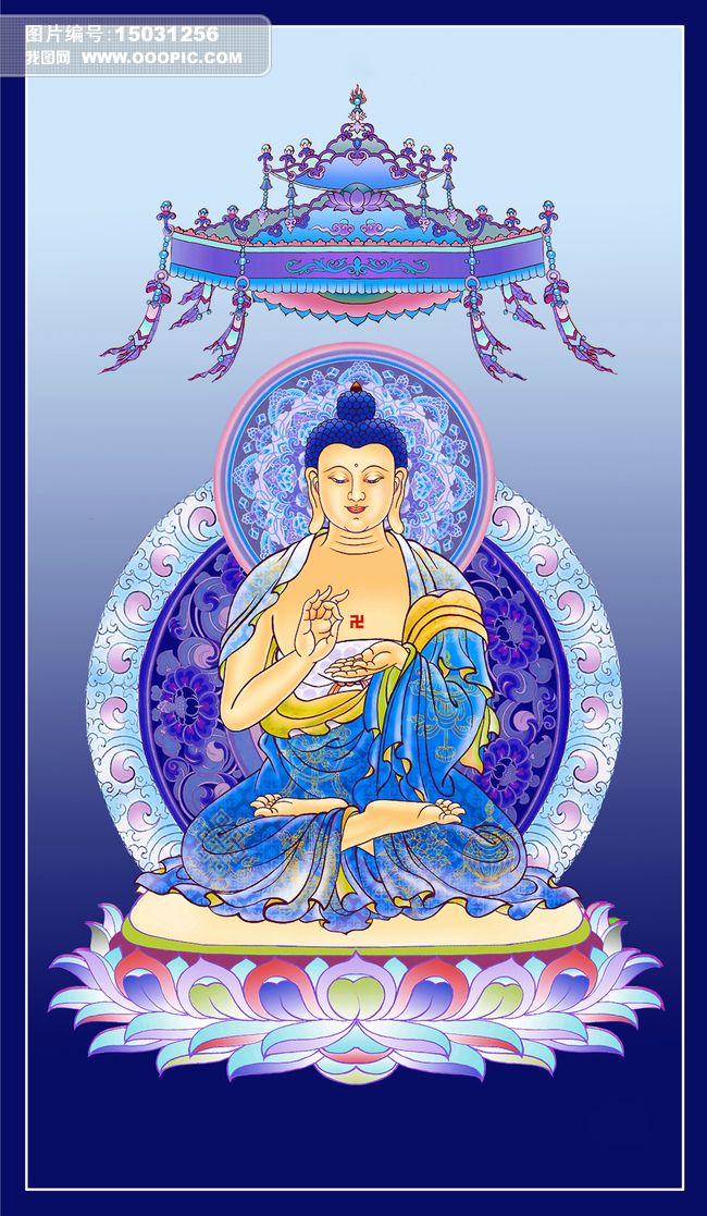 五方佛东方世界阿閦佛不动如来