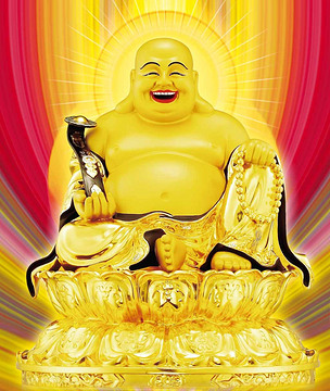 金色弥勒佛佛像下载-编号15070428-其他-我图网