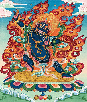 唐卡金刚手菩萨