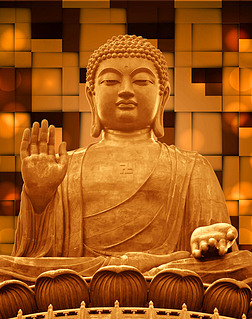 高清大图南无释迦牟尼佛天坛大佛