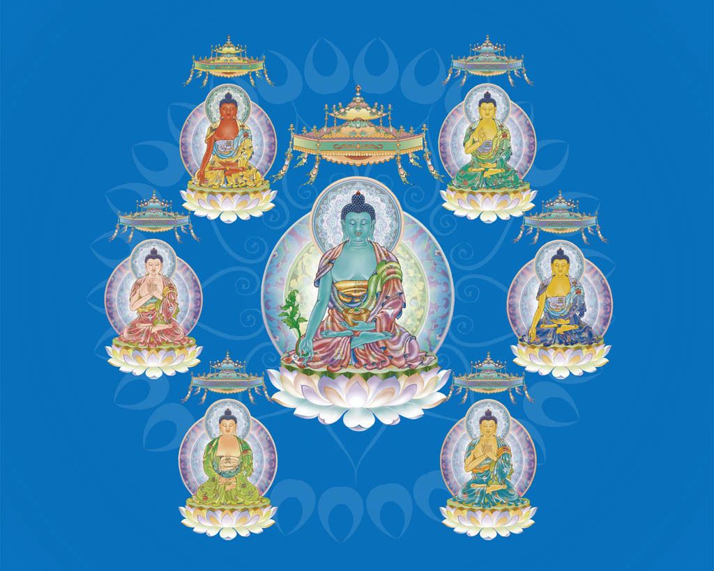 药师七佛七尊药师