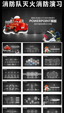 火灾防火校园消防安全教育PPT课件