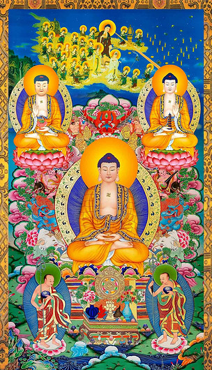 原创不动如来东方世尊阿閦佛