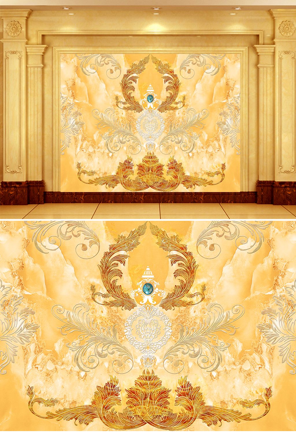 欧式花纹背景墙图片下载大理石纹-编号15774815-大理石背景墙-我图网