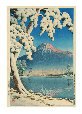 日本风景日式装饰画日式风格日本风景