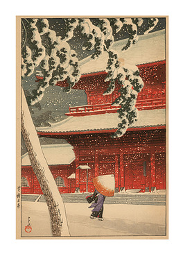 日本风景日式装饰画日式风格日本料理