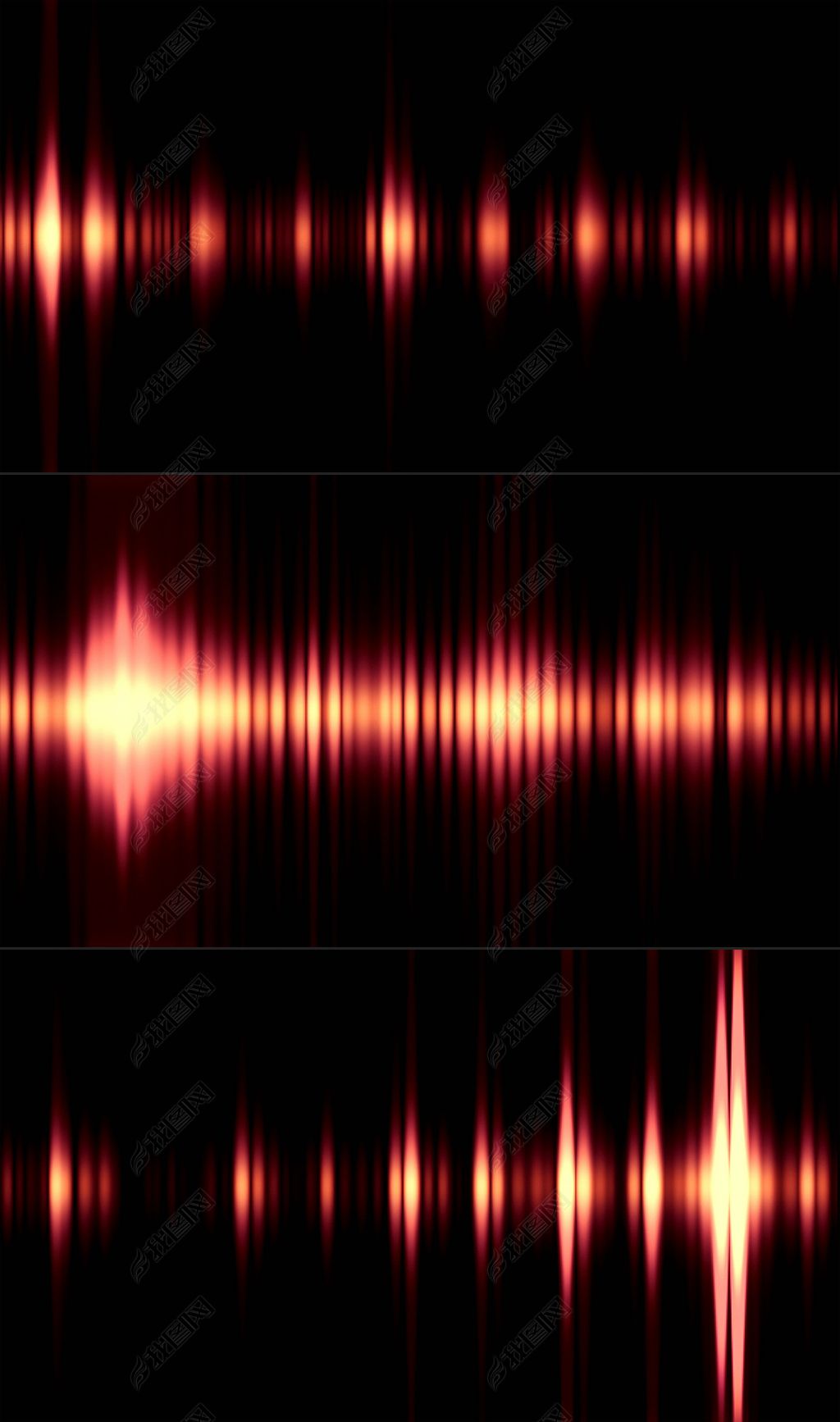 时尚动感音波音乐律动led背景视频素材