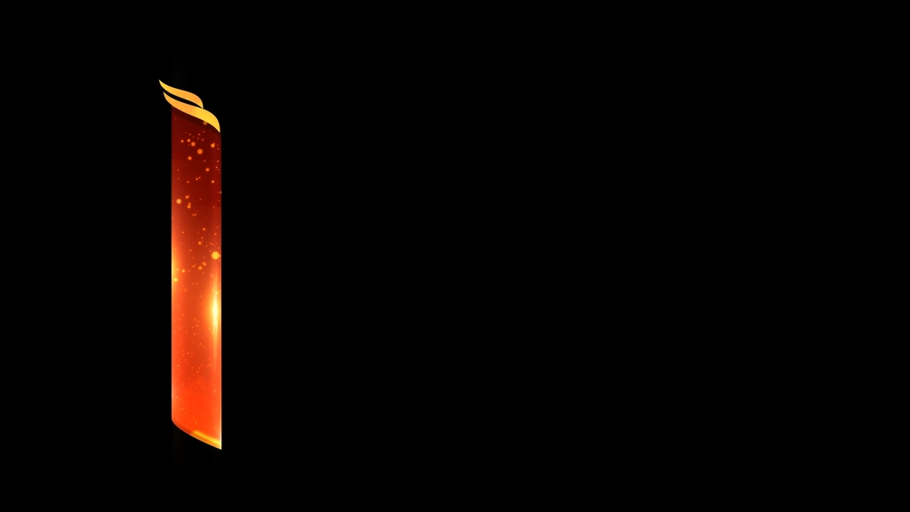 红色喜庆春晚人名字幕条模板素材下载