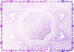 紫花芬香-商业证书纹