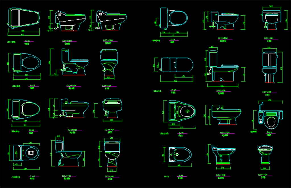 57mb)-cad图纸大全-全屋定制cad图纸-我图网