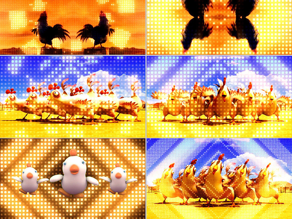 2017鸡年贺岁起舞狂欢小鸡小鸡视频背景