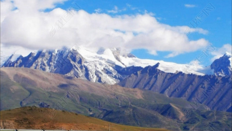 大合唱天路歌曲舞蹈舞台LED大屏动态背景合成