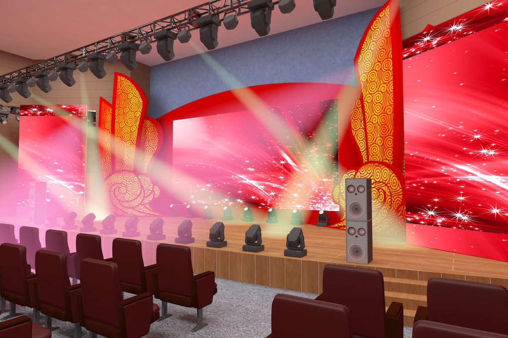 3d舞台效果图设计图下载(图片14.18mb)_展览模型库_室内模型-我图网