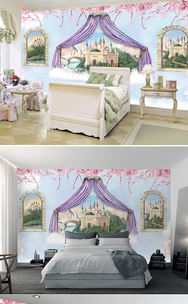 Cartoon Castle Background Wall 562 Pictureshd Cartoon Castle Wallpaper Download Picocean