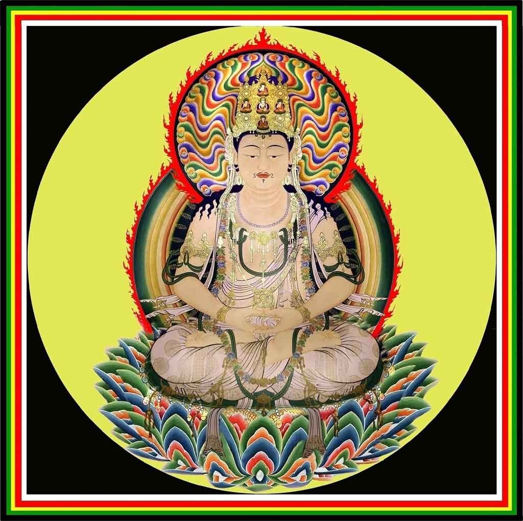 原创高清胎藏界大日如来