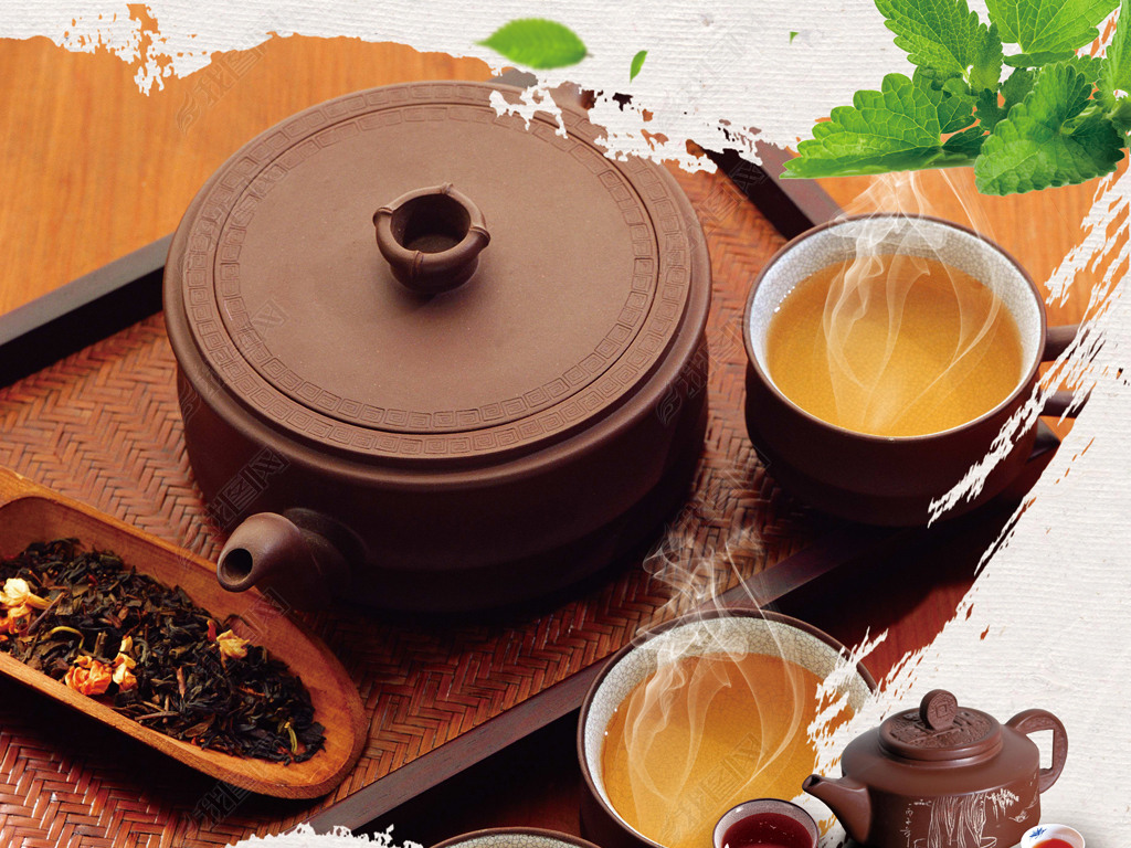 中国风茶道茶艺茶文化海报
