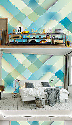 色块方块墙绘背景墙专题模板-色块方块墙绘背景墙图片素材下载-我图网