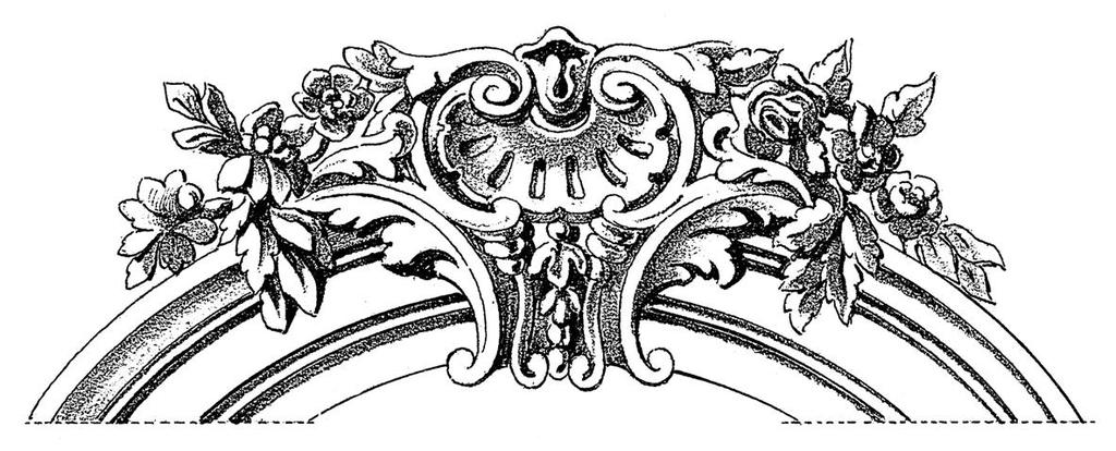 欧式雕刻设计手绘美术铁艺应用花纹