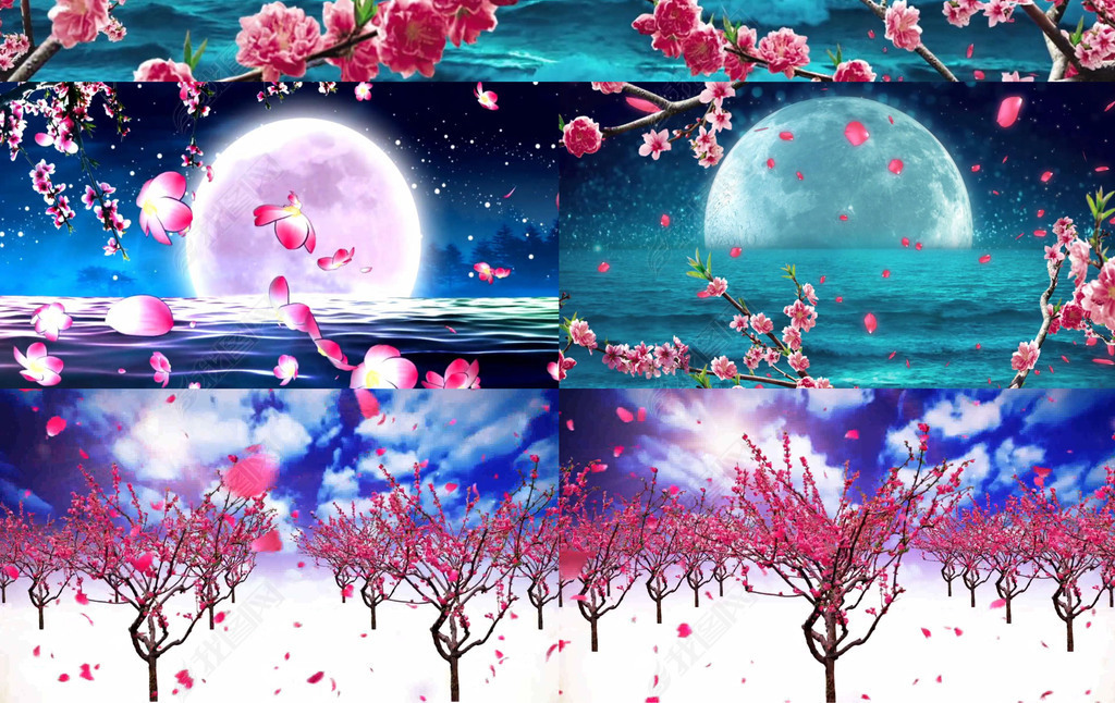 在那桃花盛开的地方歌曲配乐成品