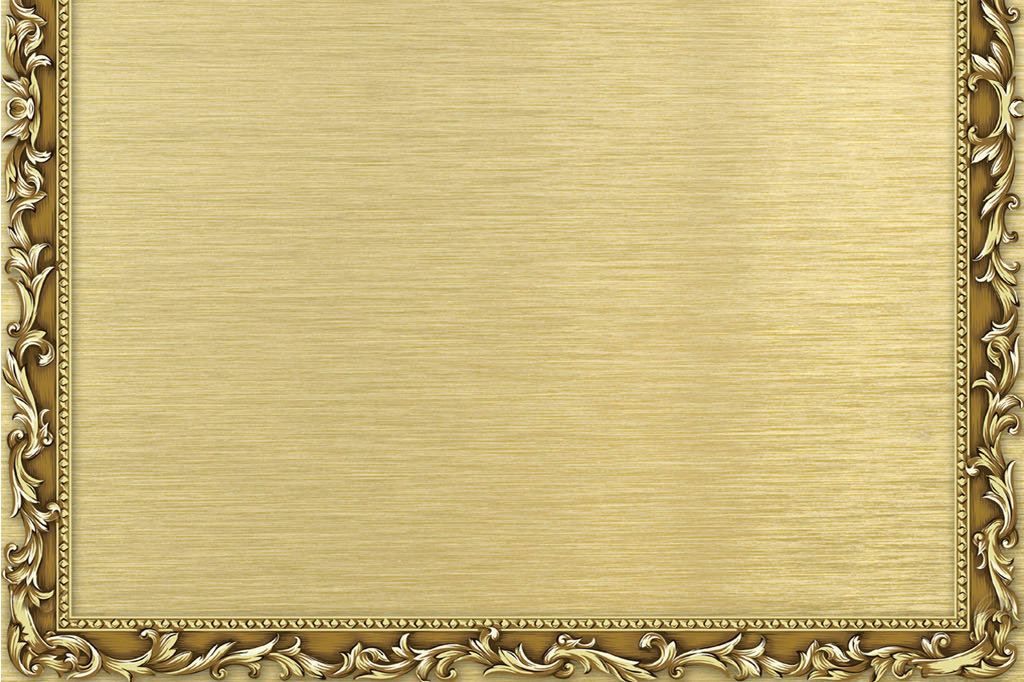 金属拉丝立体边框信纸背景