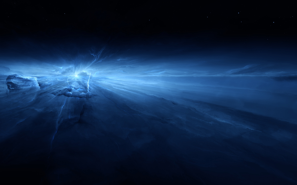 宇宙星星月球星空奇幻背景墙吊顶天顶高清