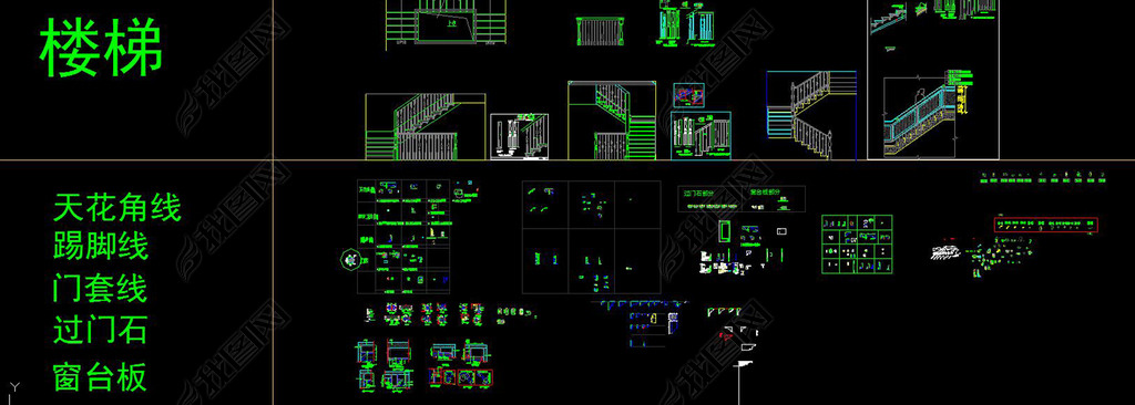 2018欧式cad图库下载-编号16251994-cad图纸-我图网
