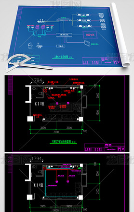 KTVϵͳʩͼCADܻ