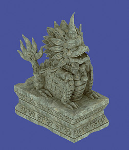 龙生九子户外建筑|龙生九子-獬豸