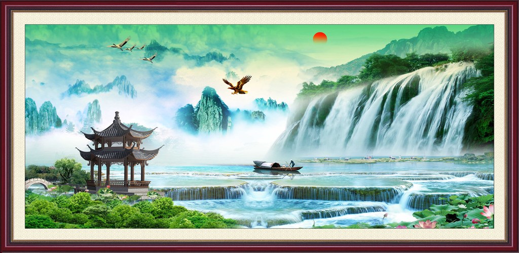 84mb)-山水风景画大全-我图网