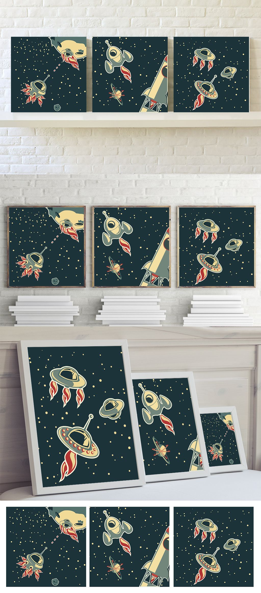 星空银河宇宙太空无框画下载-编号16394617-森林风景装饰画-我图网