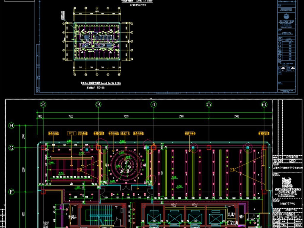 同济-上海国际设计中心全套施工图