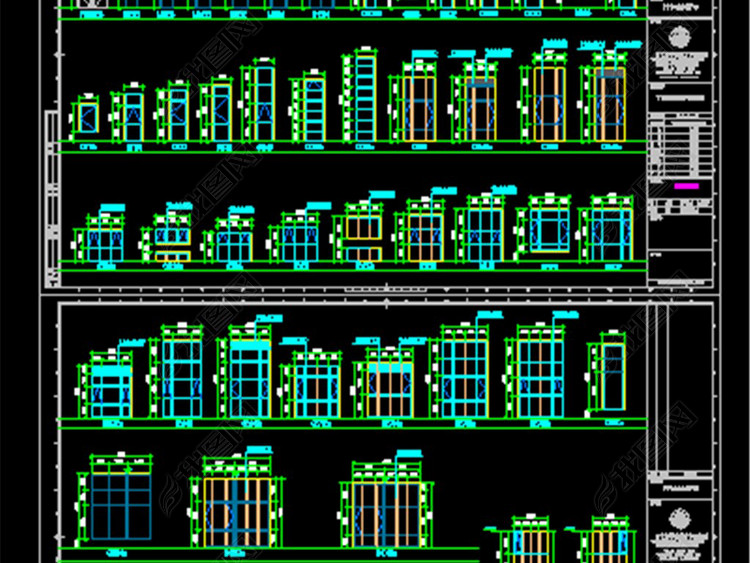 同济济宁地税局办公楼施工图