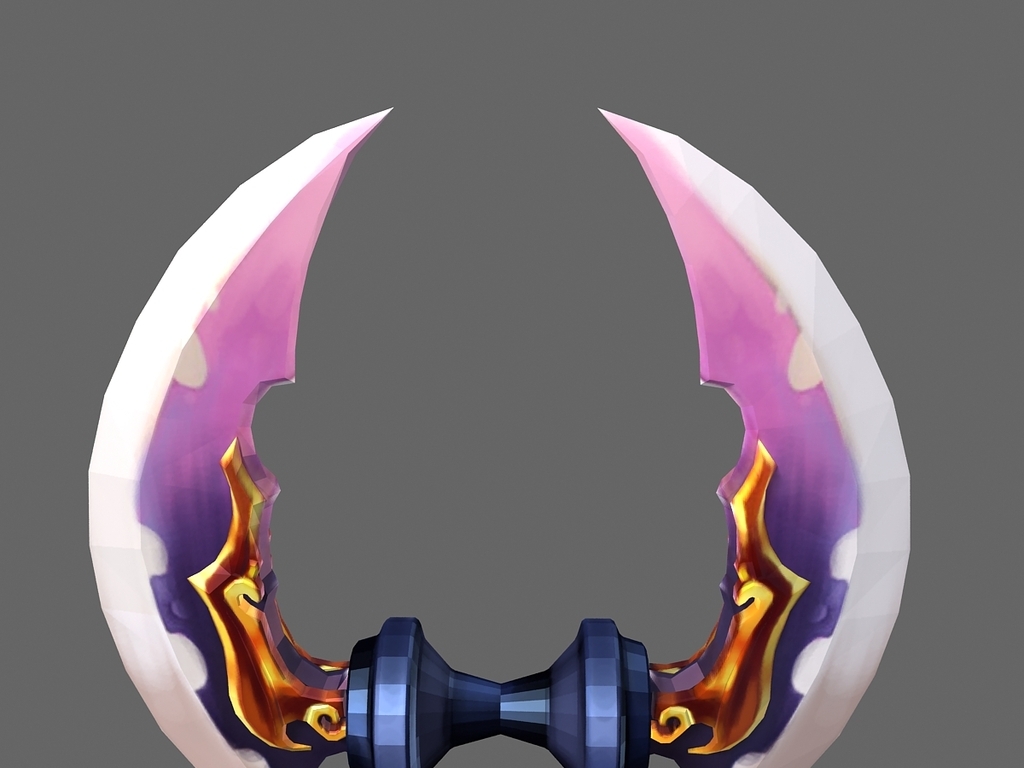 游戏人物武器-环刃