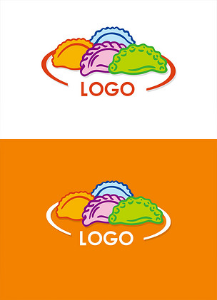 饺子logo设计