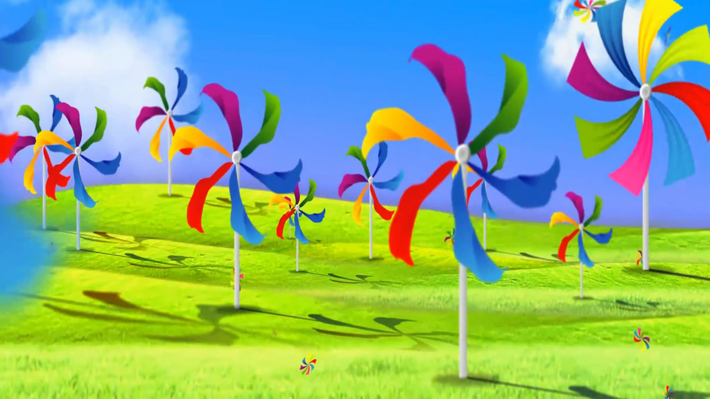 少儿舞蹈棒棒哒舞台led大屏动态背景