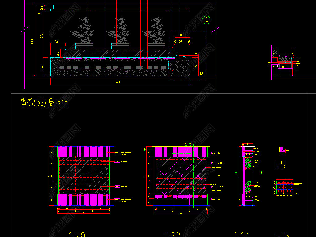 艺术玻璃cad设计布置图下载-编号16629323-cad图纸-我图网