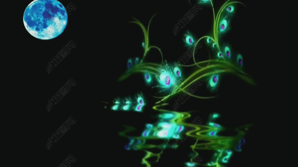 傣族歌曲舞蹈《月光下的凤尾竹》视频