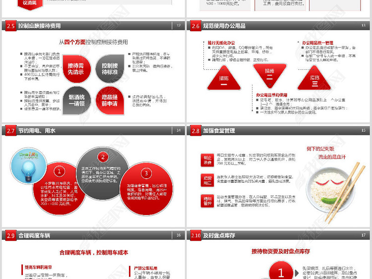 公司企业节约开支降本增效方案商务PPT