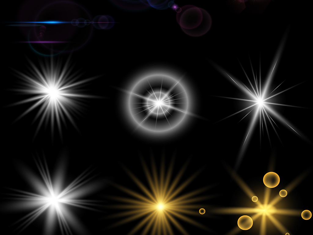 光晕素材光束特效光效png免扣图片素材